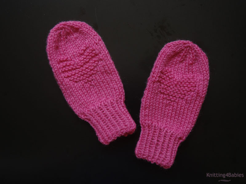 Heart Mittens
