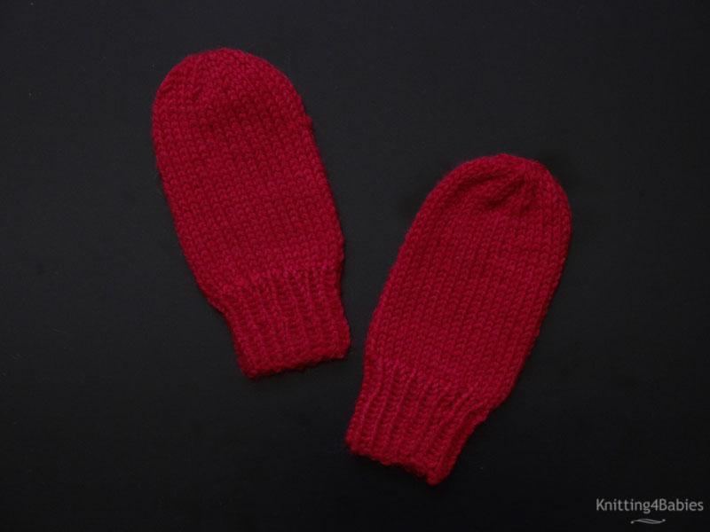 Plain Mittens